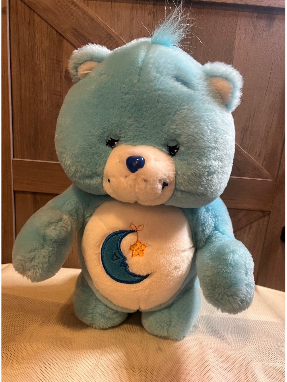 Vintage 2003 Care Bears Praying Bedtime Bear Kneeling Talking Plush